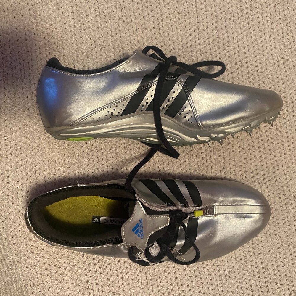 Men's Adidas Adizero Track and Field Shoes- size 10